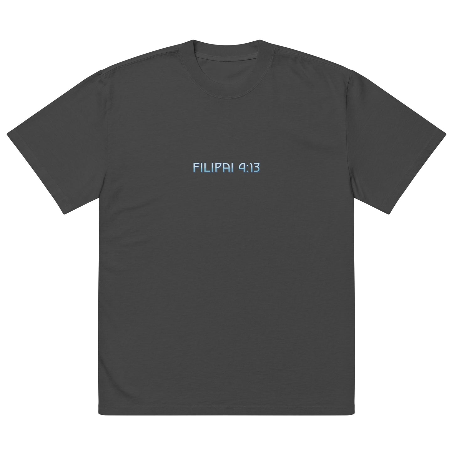 FILIPAI 4:13 Oversized faded t-shirt